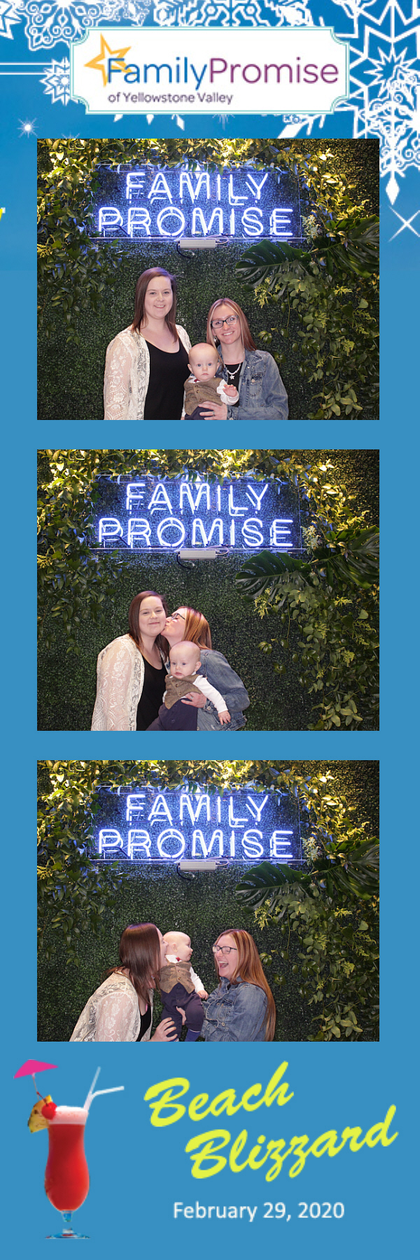 Beach Blizzard Party for a Promise- A Toast To 15 Years! | View more photos from the event at gallery.photoboothbillings.com/u/PhotoBoothBillings/Beach-Blizzard-Party-for-a-Promise-A-Toast-To-15-Years